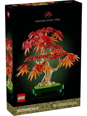 LEGO Botanicals Japon Kırmızı Akçaağaç Bonsai Ağacı 10348