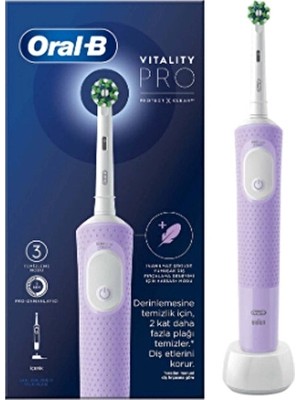 Oral-B Vitality Pro Clean Lilac Şarjlı Diş Fırçası