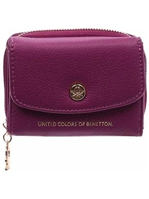United Colors Of Benetton Kadın Cüzdan BNT_1713 Mürdüm