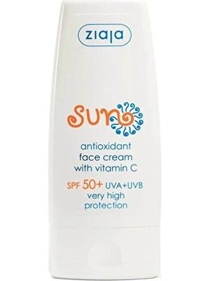 Ziaja C Vitaminli Antioksidan 50+Spf Yüz Güneş Kremi 50 ml