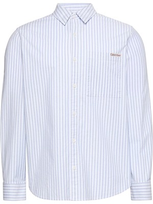 Calvin Klein Jeans Erkek Gömlek LV04RF100G Mavi