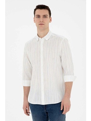 Pierre Cardin Regular Fit Erkek Gömlek G021SZ004 Sarı