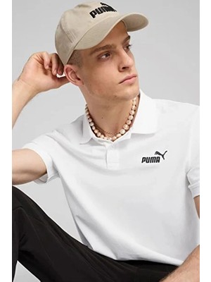 Puma Erkek Polo Yaka Tişört 68255202 Beyaz