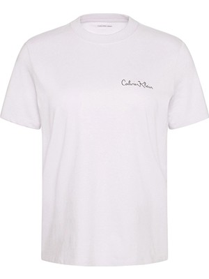Calvin Klein Jeans Kadın Tişört LV047E809G Mor