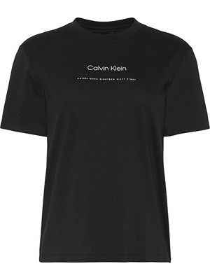 Calvin Klein Jeans Kadın Tişört LV047C811G Siyah