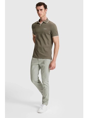 Pierre Cardin Slim Fit Erkek Tişört Pu 11932 Yeşil