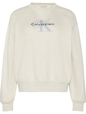 Calvin Klein Jeans Kadın Sweatshirt LV047B234G Gri