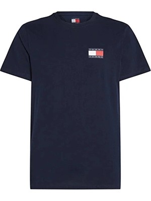 Tommy Jeans Erkek Tişört DM0DM20740 Indıgo