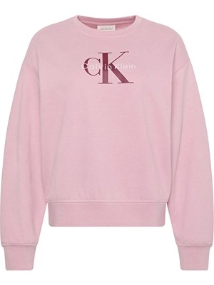 Calvin Klein Jeans Kadın Sweatshirt LV047B234G Pembe