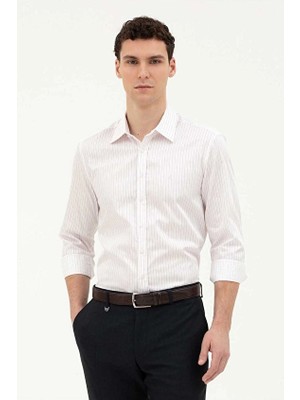 Pierre Cardin Regular Fit Erkek Gömlek G021SZ004 Açık Pembe