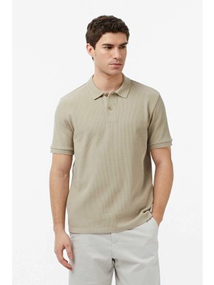 Nautica Erkek Tişört K65302T Bej