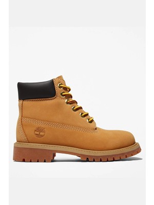 Timberland Bağcıklı Çocuk Premıum 6 Inch Lace Up Bot TB0127097131 Sarı