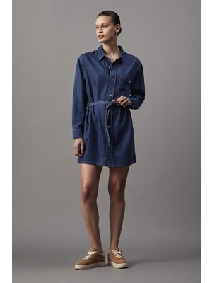 Calvin Klein Jeans Kadın Elbise J20J225008 Denım