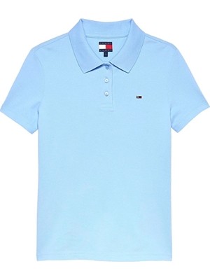 Tommy Jeans Kadın Tişört DW0DW20160 Mavi