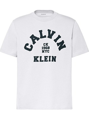 Calvin Klein Jeans Erkek Tişört LV04RE810G Beyaz