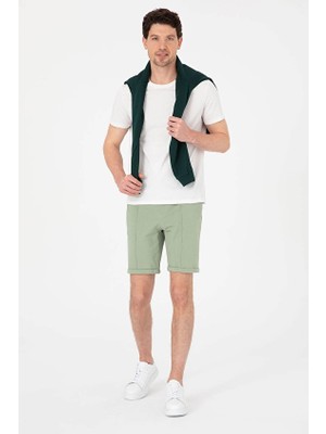 Pierre Cardin Regular Fit Erkek Şort 2252616 Açık Haki