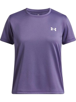 Under Armour Loose Fit Kız Çocuk Tişört 6005138 Mor