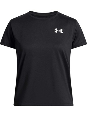 Under Armour Loose Fit Kız Çocuk Tişört 6005138 Siyah