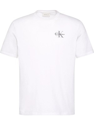 Calvin Klein Jeans Erkek Tişört LV04RF278G Beyaz
