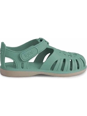 Igor Çocuk Tobby Solid Bicolor Sandalet BB355 Açık Yeşil