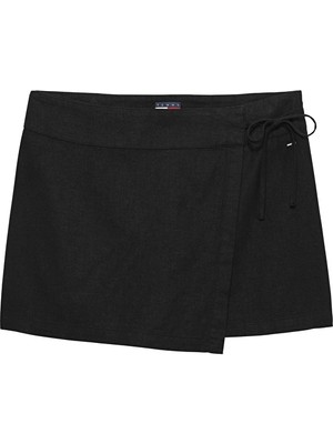 Tommy Jeans Kadın Şort DW0DW22267 Siyah