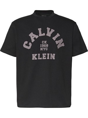 Calvin Klein Jeans Erkek Tişört LV04RE810G Siyah