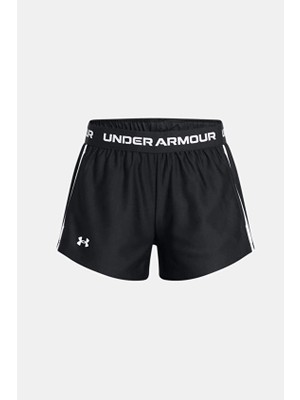 Under Armour Loose Fit Kız Çocuk Şort 002 1390075 Siyah
