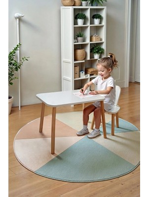 Bee Smart Naturel 1 Sandalyeli Masa Set