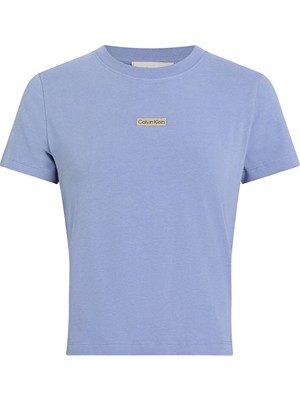 Calvin Klein Jeans Kadın Tişört J20J225524 Mavi