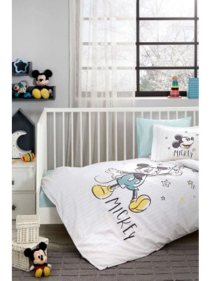 Özdilek Mickey Mouse Good Night Disney Lisanslı Bebek Nevresim Takımı