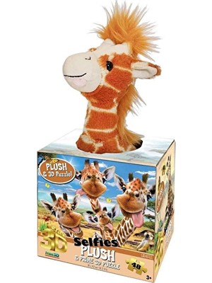 Neco Zürafa Peluş ve 48 Parça Puzzle