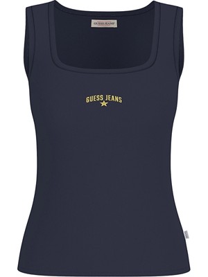 Guess Jeans Kadın Body W6GPZ2KA0H1 Lacivert