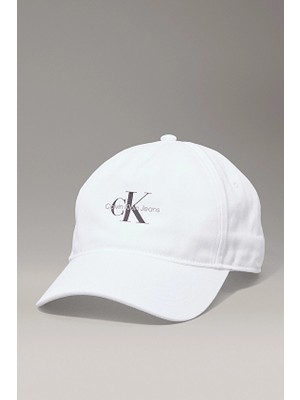 Calvin Klein Jeans Erkek Kep Şapka LV04G5032GYAF Beyaz