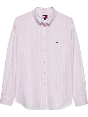 Tommy Jeans Kadın Gömlek DW0DW22211 Pembe
