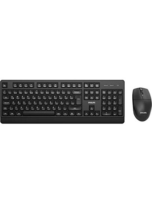 Philips Kablosuz Klavye Mouse Set SPT6347B/38
