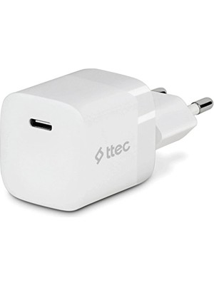Ttec 2SCP03B Smartcharger 30W Pd Usb-C Seyahat Hızlı Şarj Aleti Beyaz