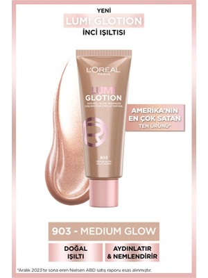 L'oréal Paris Glotion All-In-One Doğal Işıltı 903 - Medium Glow