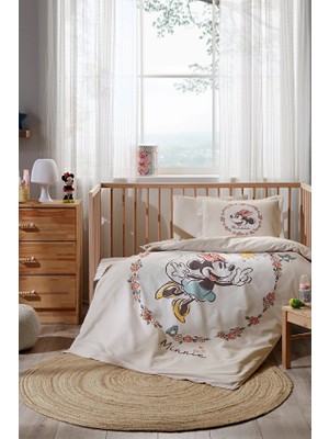 Özdilek Minnie Mouse Sunshine Disney Lisanslı Bebek Nevresim Takımı