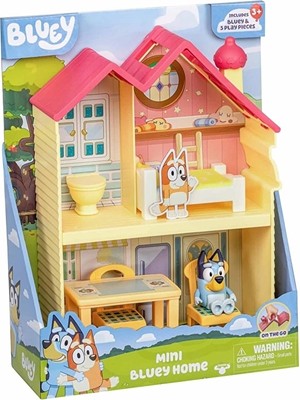 Bluey Mini Ev ve Figür Oyun Seti 17614
