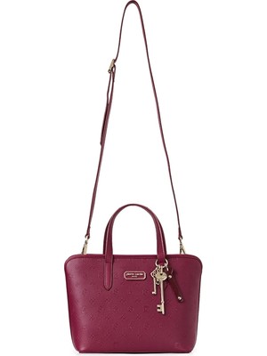 Pierre Cardin Kadın Kol Çantası 05PC25K102 P Vs Vişne