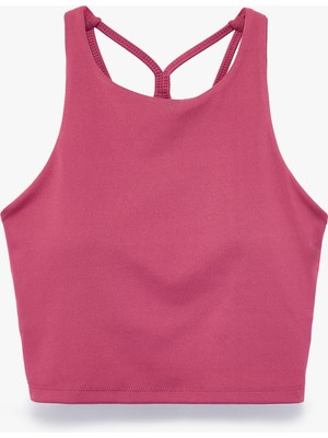 Koton Slim Fit Çapraz Sırt Askılı Sporcu Sütyeni