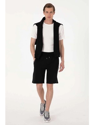 Pierre Cardin Comfort Fit Erkek Şort 2131818 Siyah