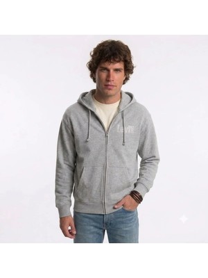 Levi's rahat kesim kapüşonlu fermuarlı sweatshirt Relaxed Graphic Zip-up Hoodie