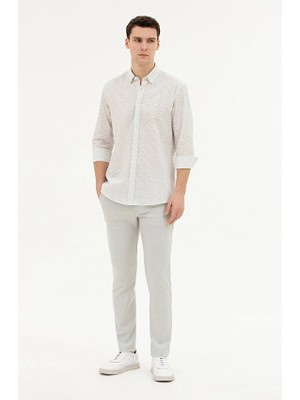 Pierre Cardin Slim Fit Erkek Pantolon 1902417 Gri