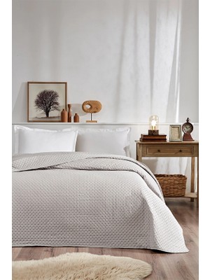 Floretta Blanco Çift Kişilik Yatak Örtüsü 230X250 cm