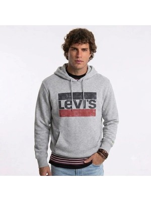 Levi's pamuk kapüşonlu Sport Graphic Hoodie