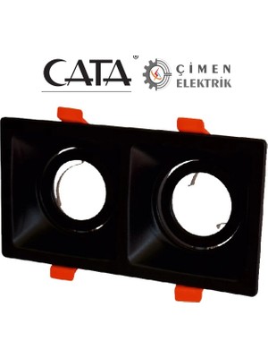 Mercansa Cata Ct 5005 Ikili Siyah Spot Kasası