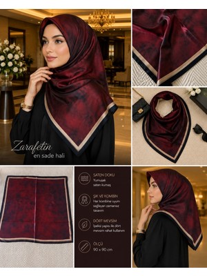 Alluring Ebruli Dijital Kristal Eşarp