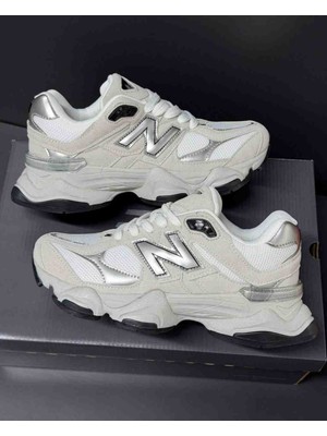 Evlium 9060 Model Taş Gümüş Yüksek Taban Unisex Spor Ayakkabı
