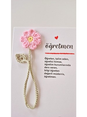 Öğretmene Minimal Kitap Ayracı Hediyelik Ürün, Öğretmenler Günü Hediyesi, Kadercakil